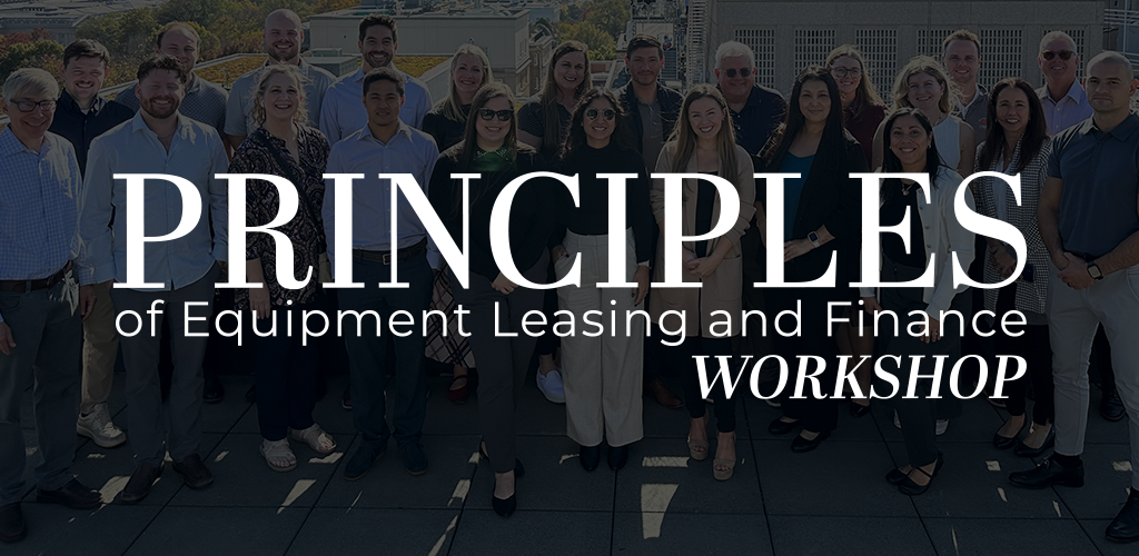 Principles of Equipment Leasing and Finance
